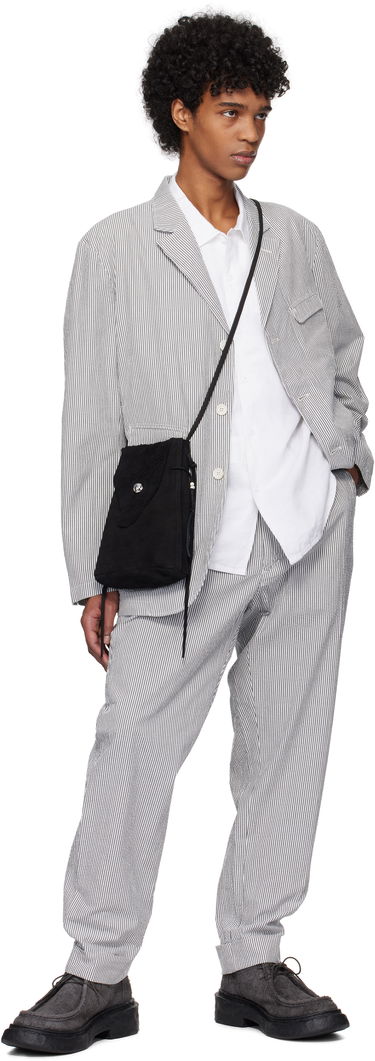 Hlače Engineered Garments Engineered Garments Andover Striped Trousers Bela | 25S1F001, 3