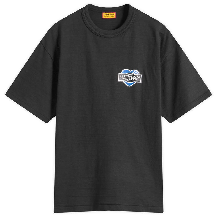 Majica Human Made Human Made Heart Stamp T-Shirt, Size Large Črna | HM30TE012-BLK