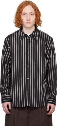 Studio Nicholson Striped Button-Down Shirt