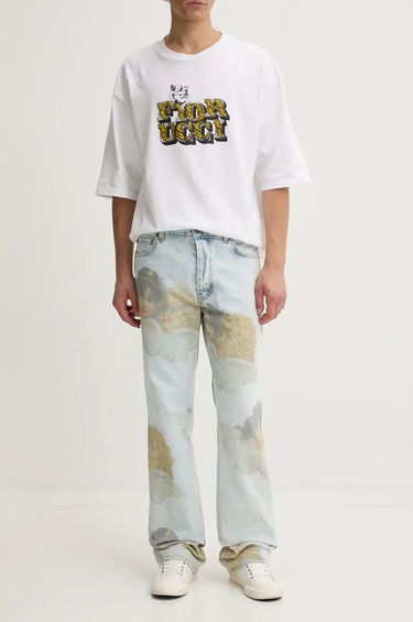 Majica Fiorucci Fiorucci Angels Print Jeans Bela | U01FPDJE075DN03DN07, 0