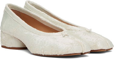 Superge in čevlji Maison Margiela Maison Margiela Tabi Ballerina Heels Bela | S58WZ0128 P8159, 3