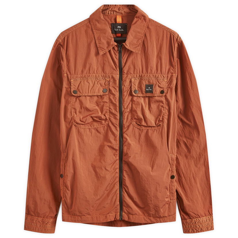 Vetrovka Paul Smith Paul Smith Zip Front Nylon Jacket Oranžna | M2R-023Z-N22158-26