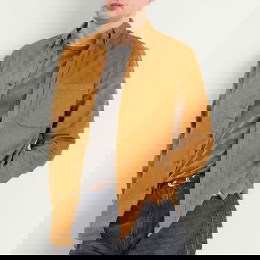 Srajce Portuguese Flannel Lobo Button Down Corduroy Shirt, Size Small Rjava | AW25051-PIR, 5