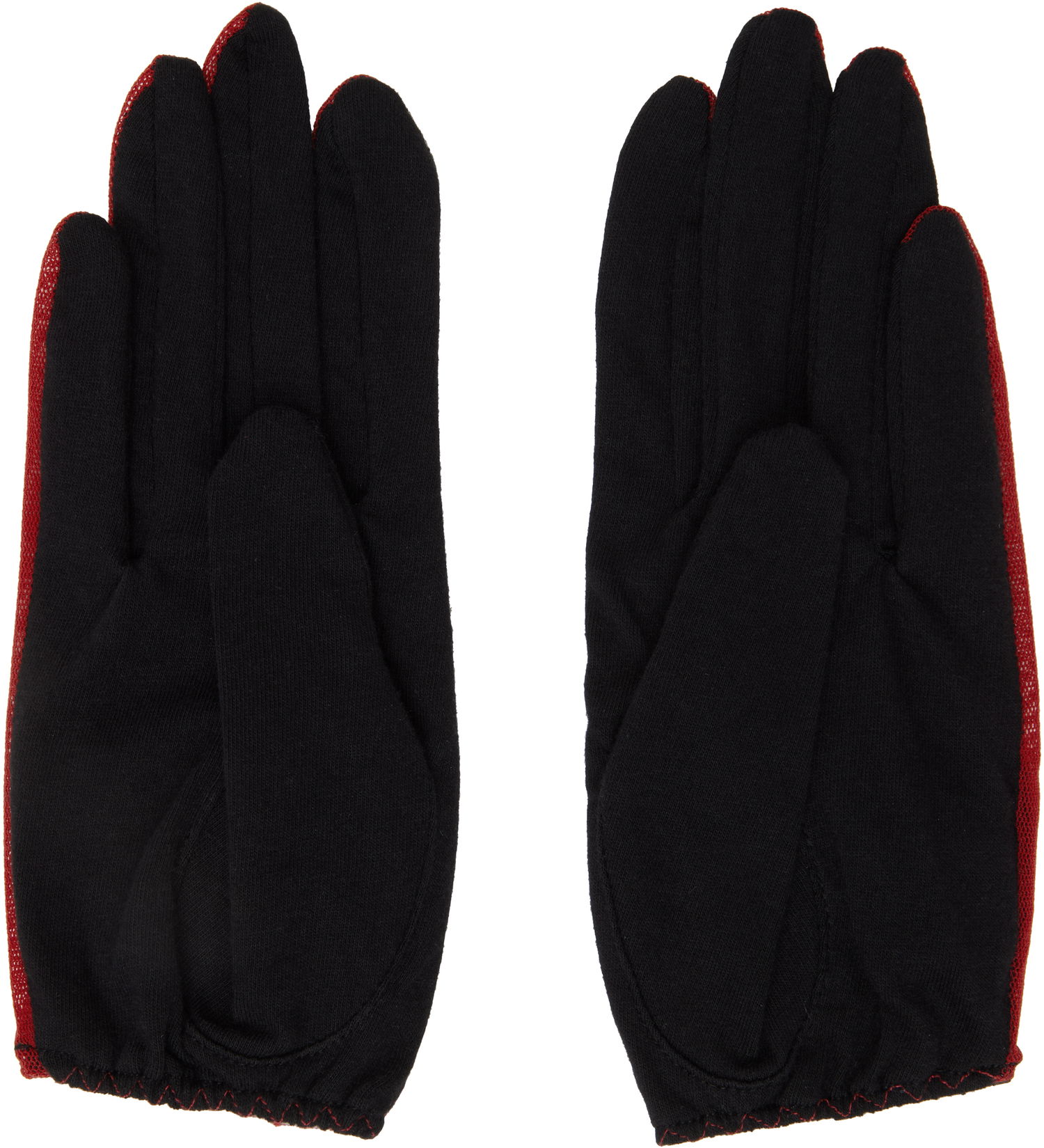 Rokavice Yohji Yamamoto Yohji Yamamoto Short Combi Gloves Rdeča | FP-W02-063, 1