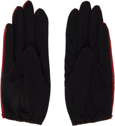 Rokavice Yohji Yamamoto Yohji Yamamoto Short Combi Gloves Rdeča | FP-W02-063, 1