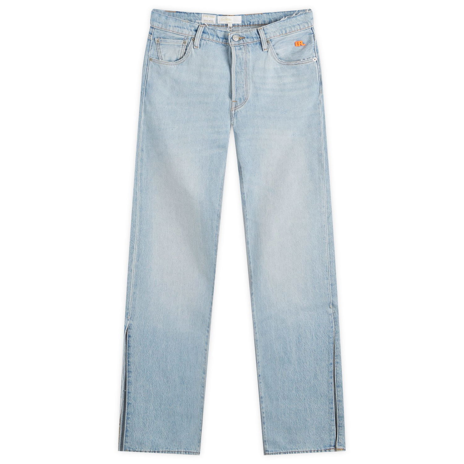 Kavbojke ERL ERL x Levis 501 Split Hem Denim Jeans Size 34 Modra | ERL07P202-1, 1