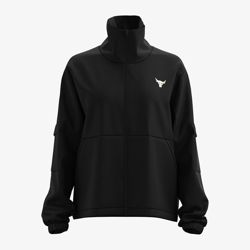 Jakna Under Armour Project Rock Woven Jacket Črna | 1365993-001