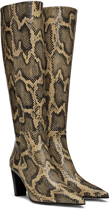 Oblačila Aeyde Aeyde Cecilia Tall Boots Bež | A11-KB-PECP75BL83-FW24-957-064, 3