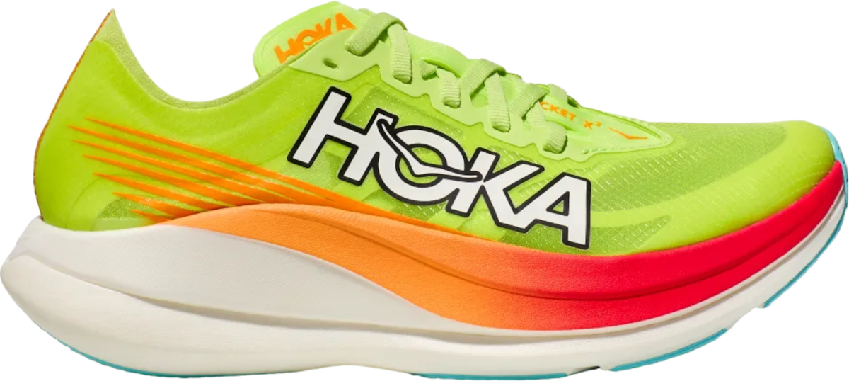 Superge in čevlji Hoka One One ROCKET X 2 Zelena | 1127927-lcs, 0