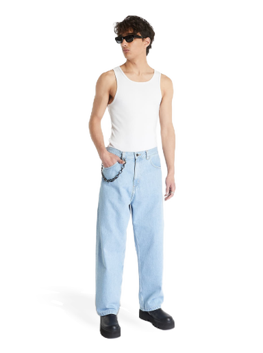 Hlače Carhartt WIP Brandon Pant Blue Modra | I031246.01A3