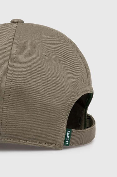 Kapa Lacoste Adjustable Organic Cotton Twill Cap Črna | RK9871, 2