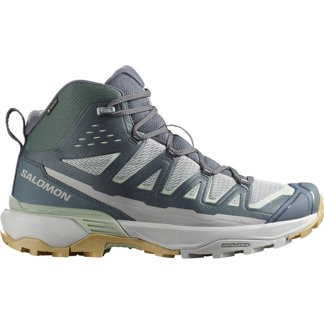 Superge in čevlji Salomon X Ultra 360 Edge Mid Gore-Tex Hiking Boots Zelena | L47816000