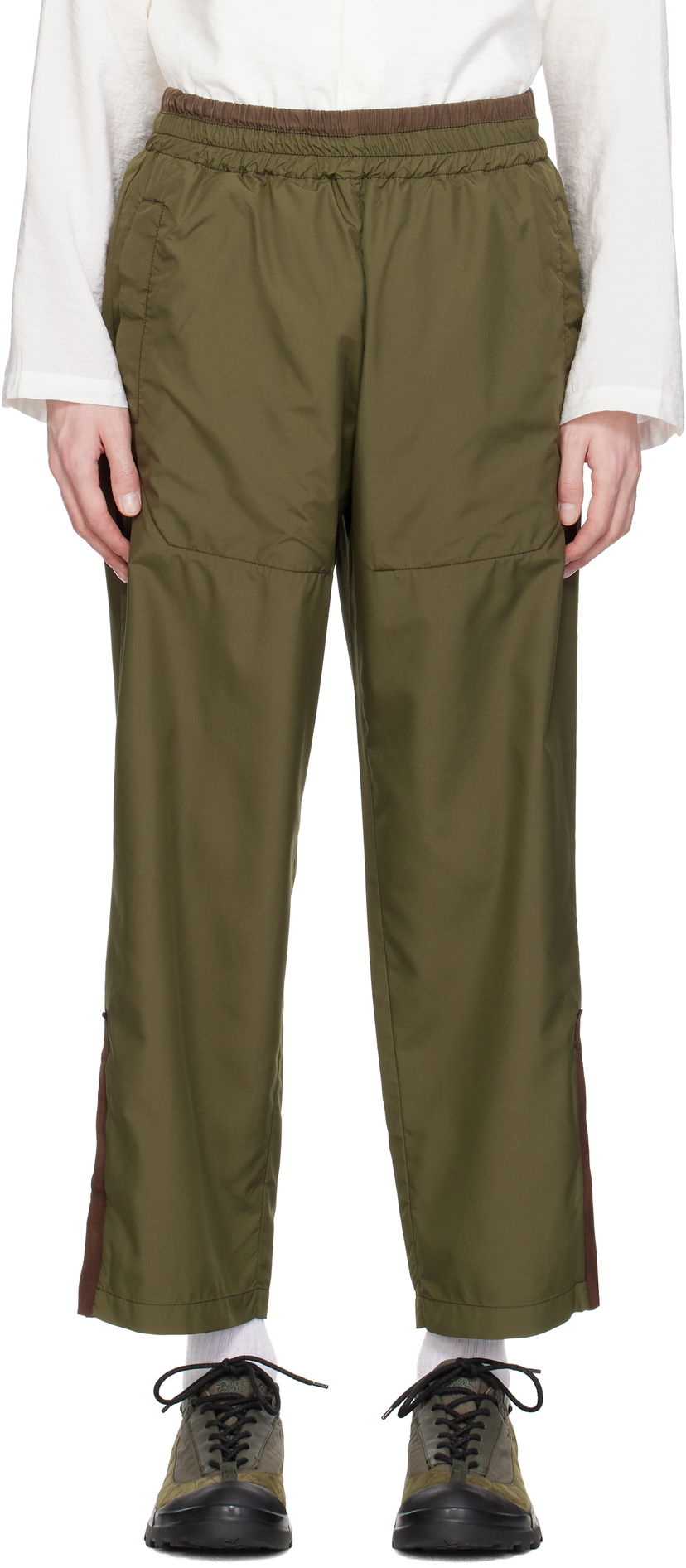 Trenirka Ranra RANRA Seeds Mini Ripstop Trousers Zelena | AMSS25PA01552