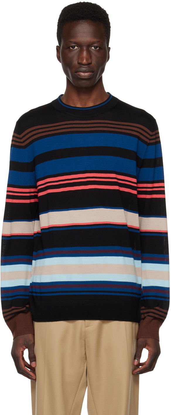 Pleteni pulover Paul Smith Paul Smith Striped Sweater Večbarvna | M1R-823X-K01948-79, 0