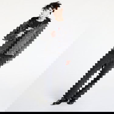 Jakna Tommy Hilfiger Tommy Jeans Hooded Ryan Regular Trucker Jacket Siva | DM0DM20621 1BZ, 4