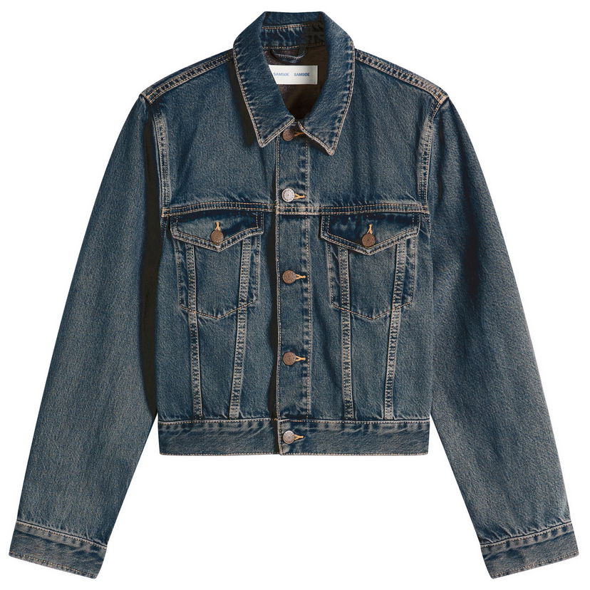 Jakna Samsoe Samsoe Sabeth Denim Jacket Modra | F25300108-CLR002308