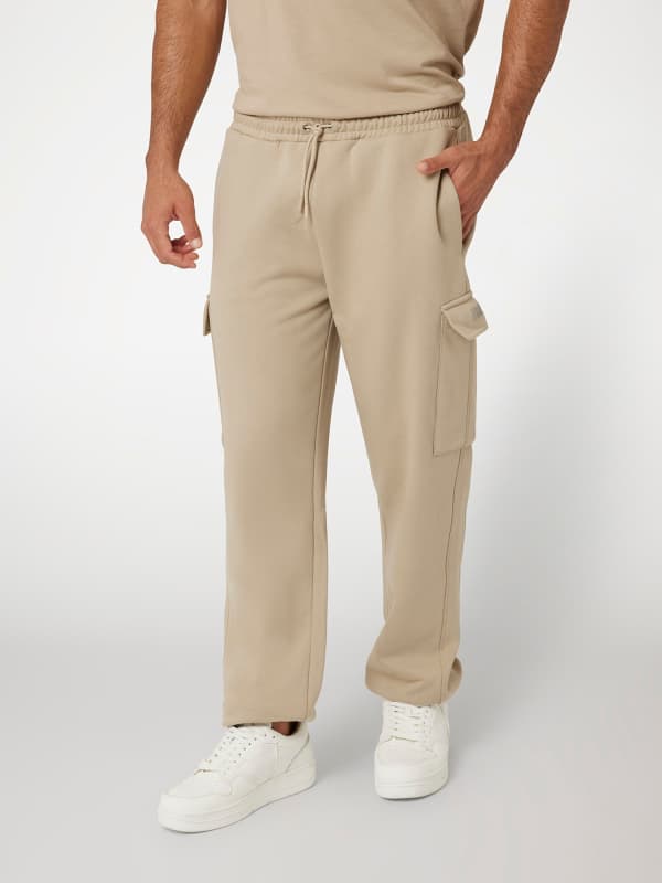 Cargo hlače GUESS Cargo Jogger Pant Bež | Z4BB09KCEA0