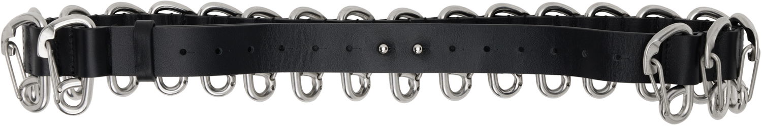 Pasovi HELIOT EMIL Aurora Carabiner Belt Črna | AW25_16_129_BLK01_CO, 1