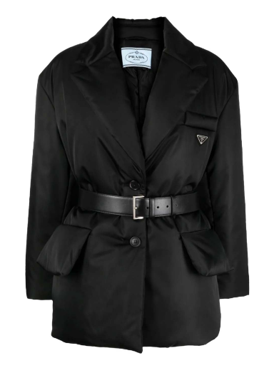 Jakna Prada Padded Belted Jacket Črna | 29D862S2221WQ8-F0008