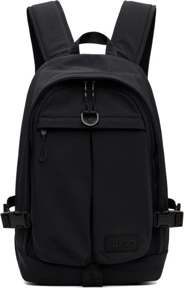 Nahrbtnik BOSS Hugo Logo Patch Backpack Črna | 50551814, 0
