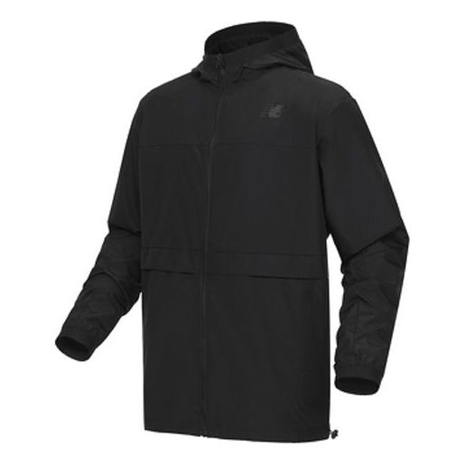 Vetrovka New Balance Hooded Jacket Črna | AMJ03044-BK