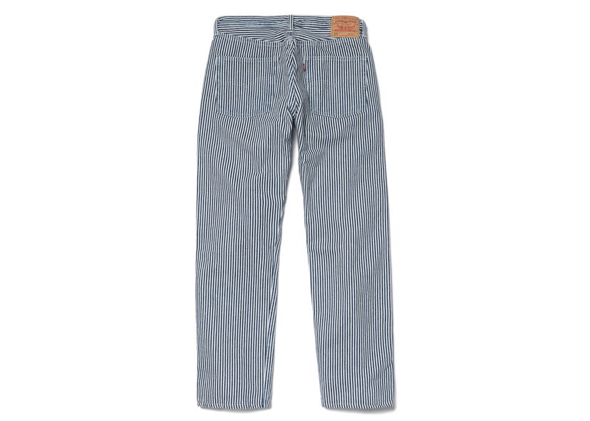 Kavbojke Levi's Nigo x Hickory Stripe 501 Jeans "Indigo" Modra | XX25PT002/A59030000