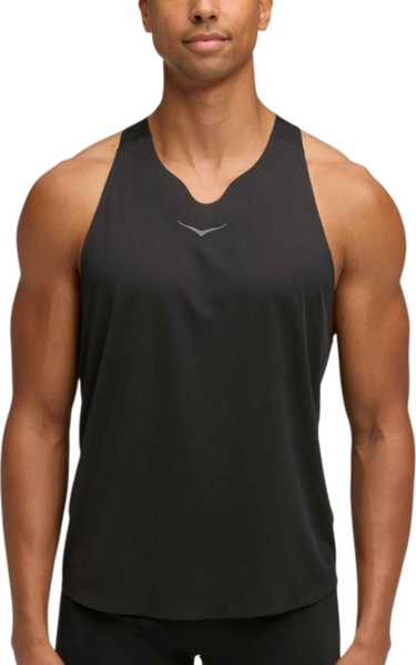 Majica brez rokavov Hoka One One Hoka Race Day Singlet Črna | 1164154-blk, 0