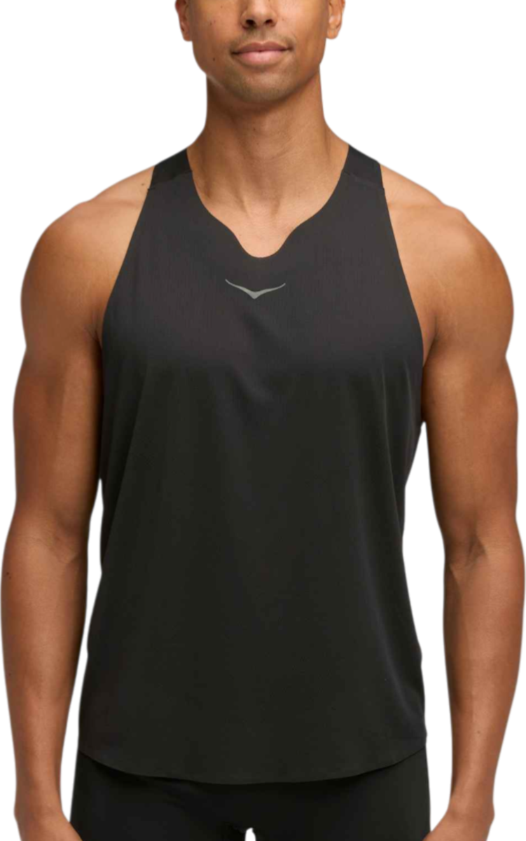 Majica brez rokavov Hoka One One Hoka Race Day Singlet Črna | 1164154-blk, 0