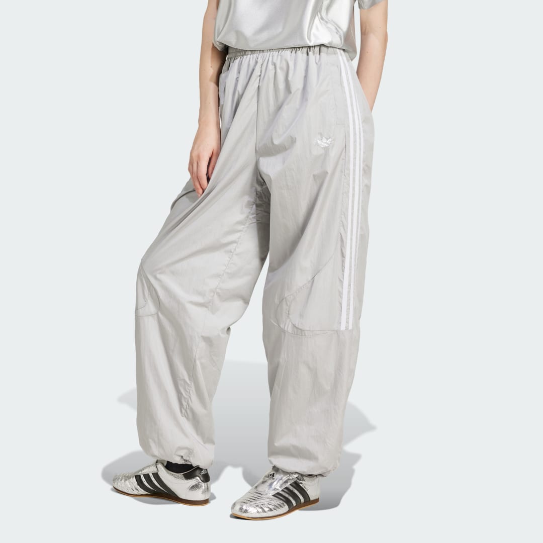 Trenirka adidas Performance Adicolor Teamgeist Oversized Track Pants Siva | JD0258, 0