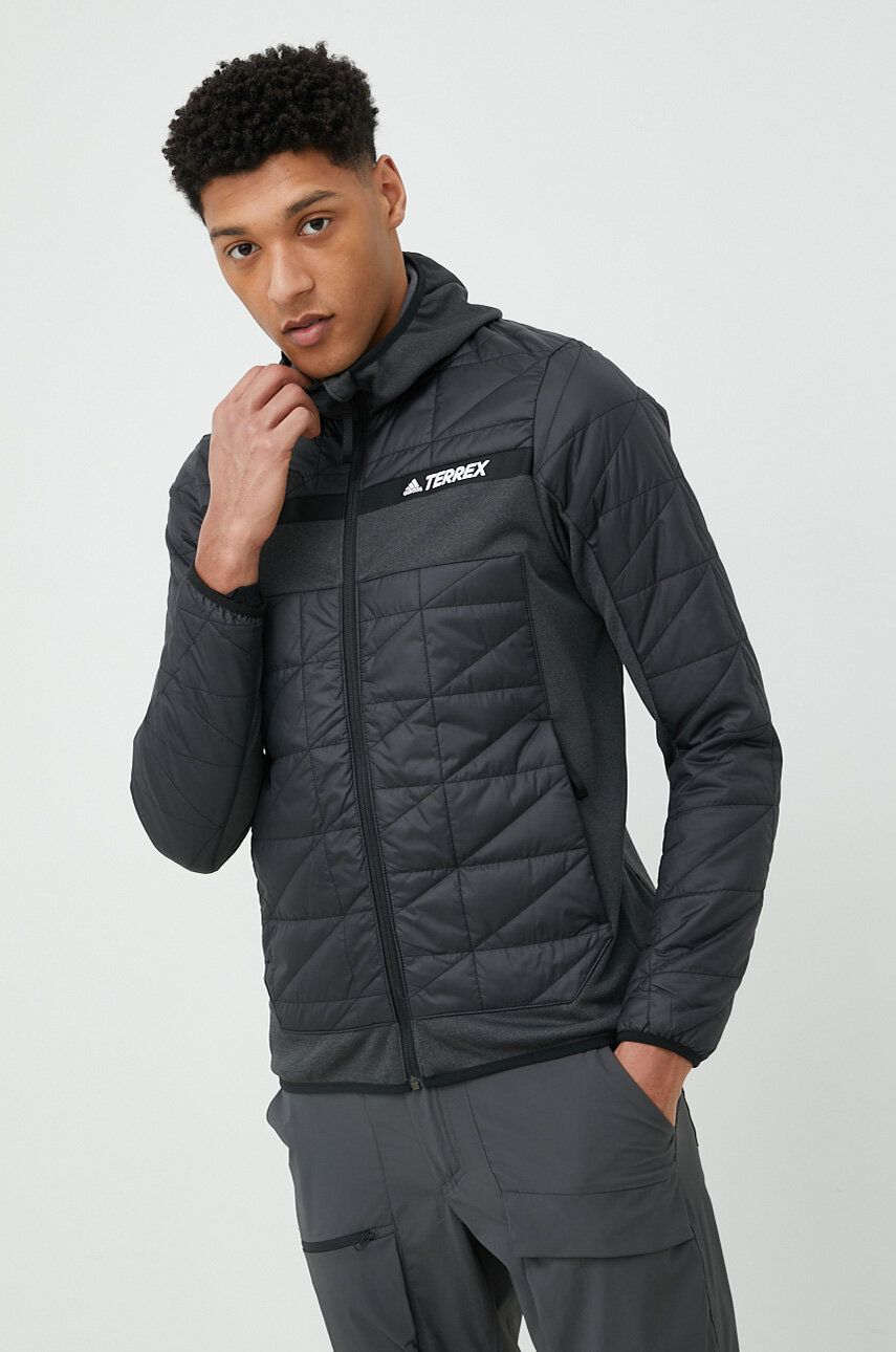 Vetrovka adidas Performance Jacket TERREX Siva | GU6487, 0