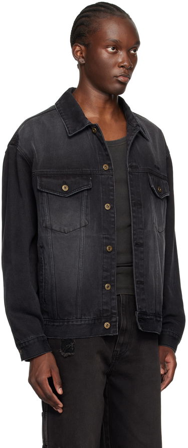 Jakna We11done We11done Faded Denim Jacket Črna | WD-DJ2-24-345-M-BK, 1
