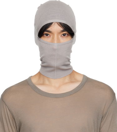 Klobuk Rick Owens Rick Owens Concordians Skull Balaclava Siva | RU02E1478 WS, 0
