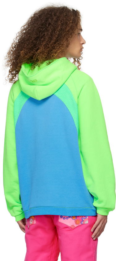 Pulover ERL Rainbow Colorblock Hoodie Večbarvna | ERL07T023, 2