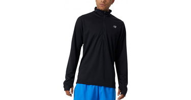 Jakna New Balance 5K Half-Zip Jacket Črna | mt21214-bk, 1