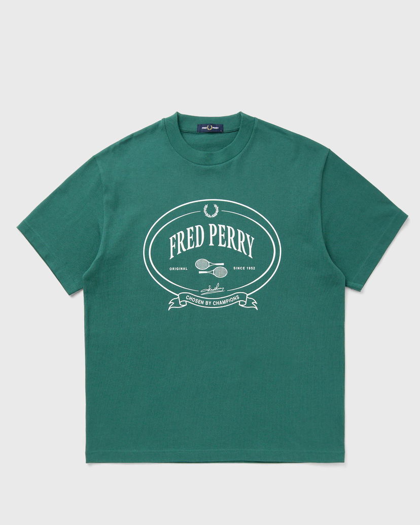 Majica Fred Perry Fred Perry Chosen By Champions Graphic T-Shirt Zelena | M1316-Z18