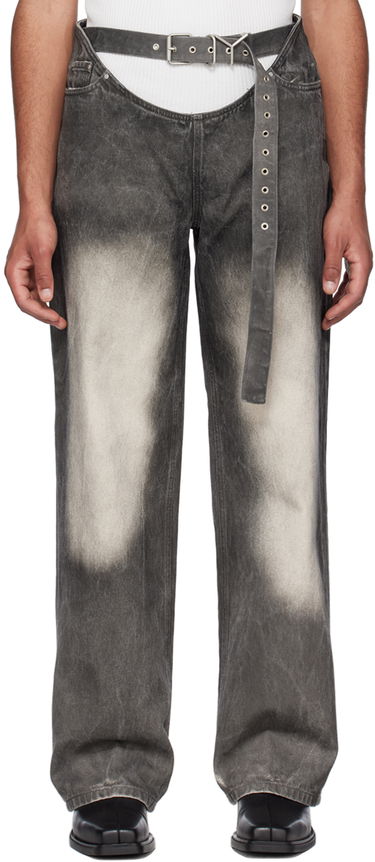 Kavbojke Y/PROJECT Y/Project Faded Jeans Siva | JEAN43-S24, 0
