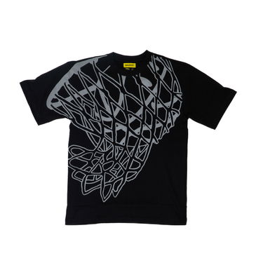 Majica MARKET Smiley In The Net UV Tee Črna | 399001085, 0