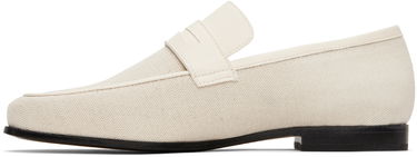 Oblačila TOTEME TOTEME 'The Canvas' Penny Loafers Bela | 233-8014-855, 2