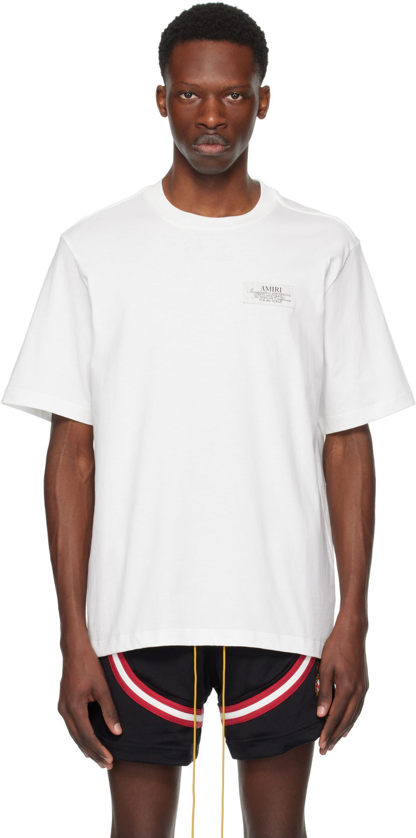 Majica AMIRI AMIRI 'Spirit' T-Shirt Bela | AMJYTE1198