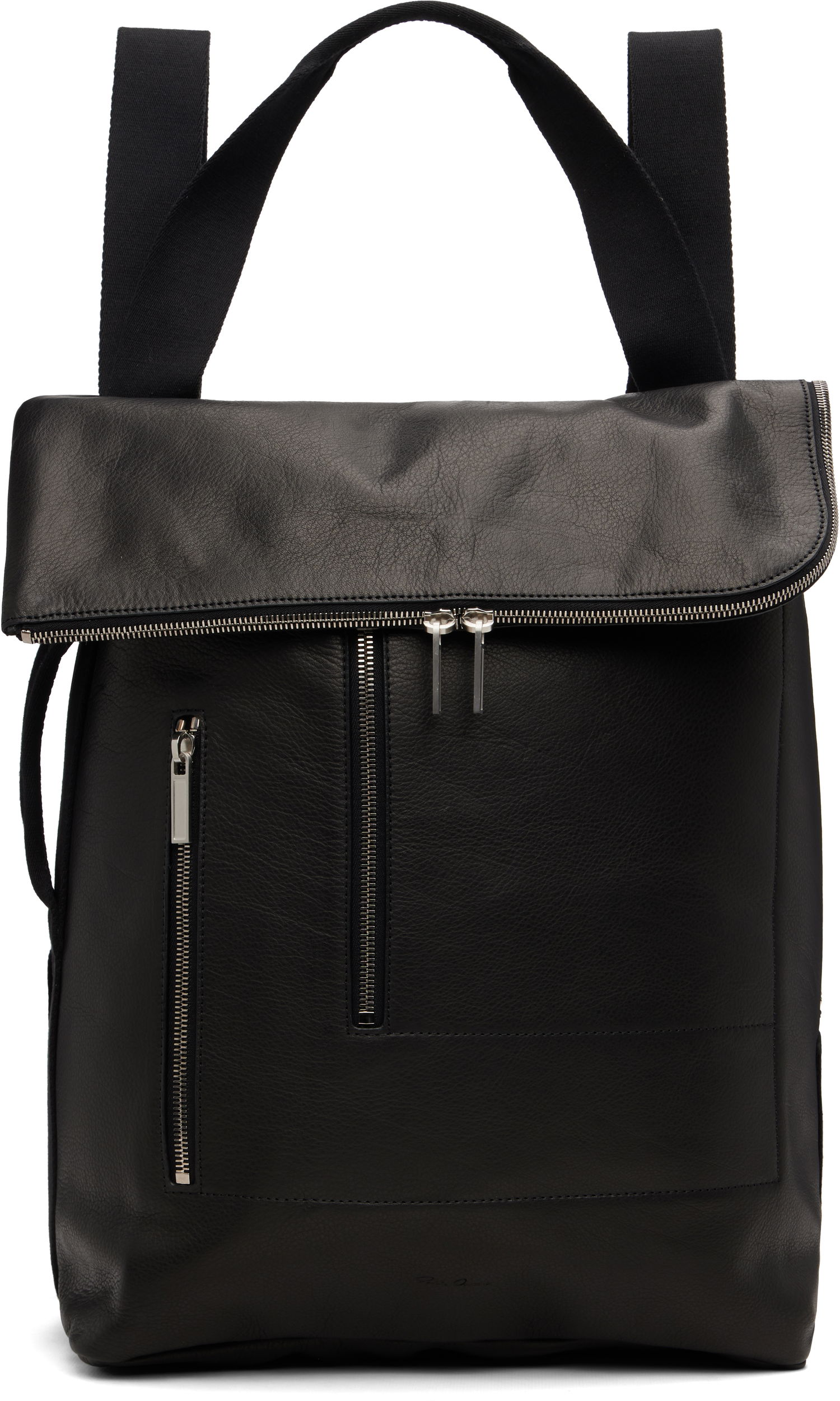 Nahrbtnik Rick Owens Rick Owens Concordians Cargo Backpack Črna | RA02E0770 LCN, 0
