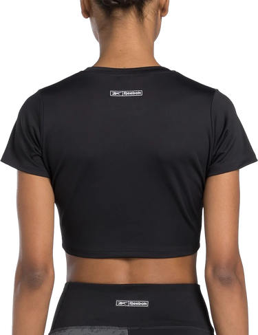 Krop-top Reebok Reebok Lux Bold Cropped T-Shirt Večbarvna | 100205571, 3