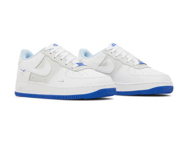 Superge in čevlji Nike Air Force 1 LV8 "Just Stitch It - Hyper Royal" GS Bela | FB1844-111, 2