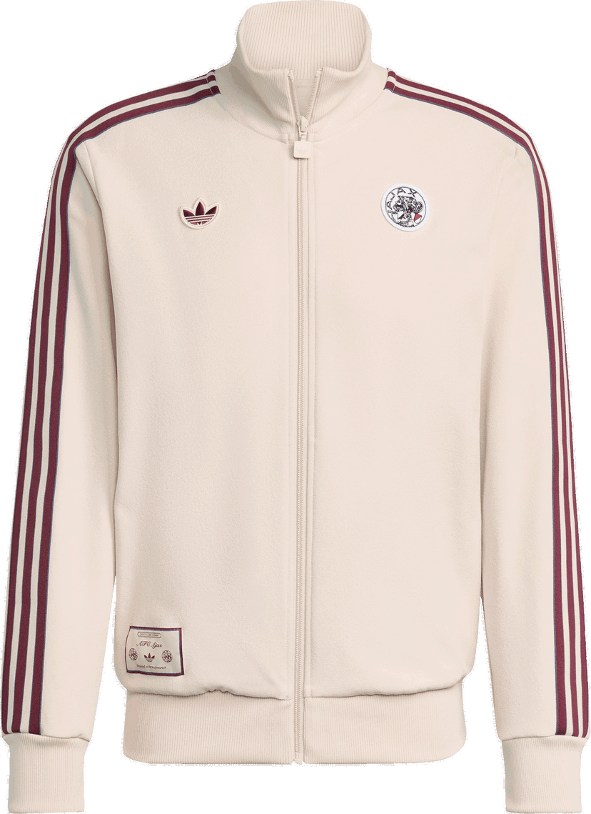 Jakna adidas Originals Ajax Amsterdam Terrace Icons Track Top Bež | jm7347