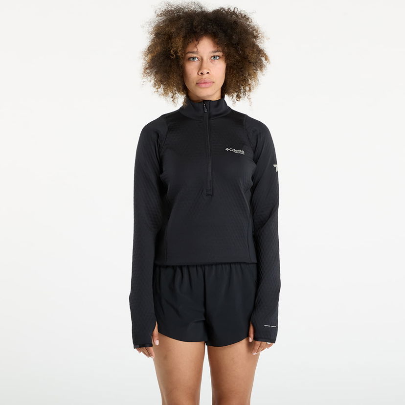 Pulover Columbia Crystal Leaf™ Omni-Heat™ Helix HZ Pullover Črna | 2085301010
