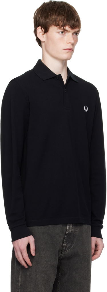 Polo majica Fred Perry Long Sleeve Polo Bela | M6006, 4