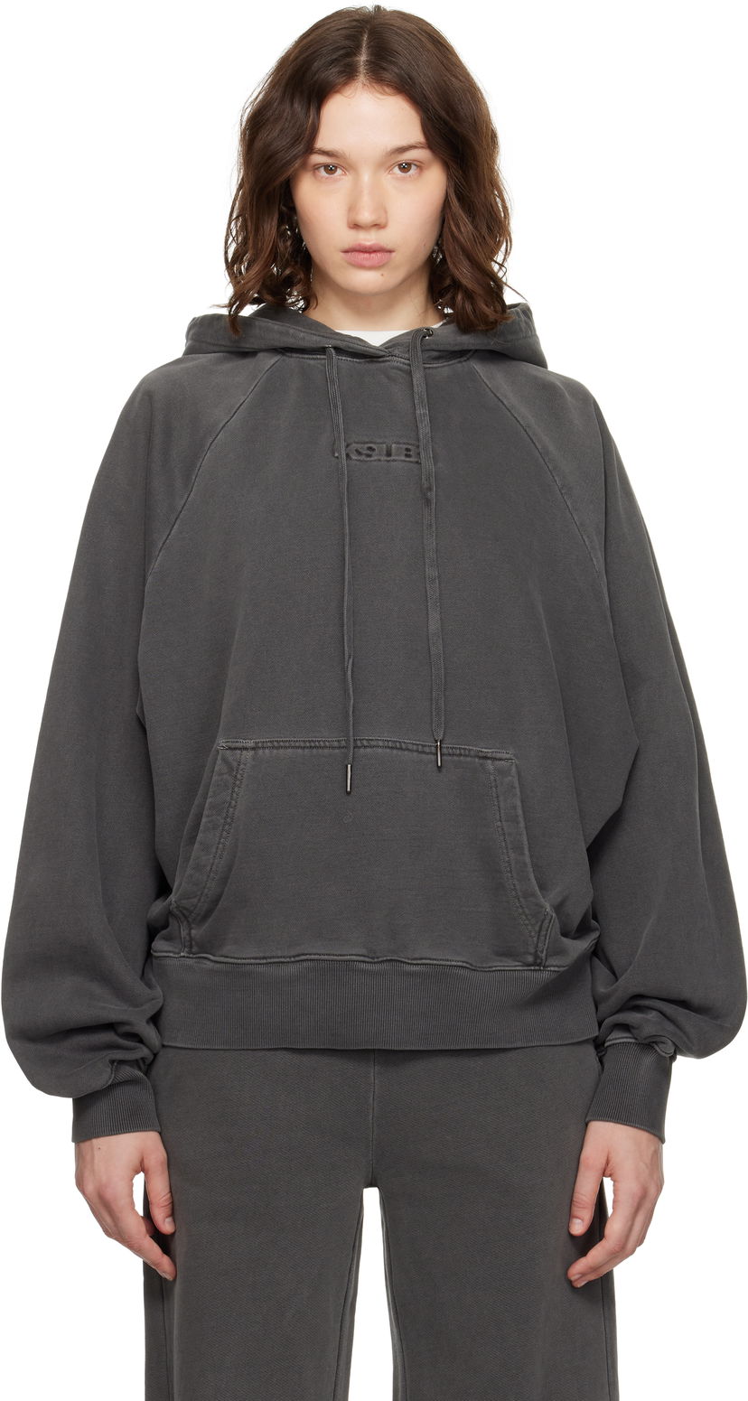 Pulover Ksubi Ksubi Origin Hoodie Siva | WPF25FL006