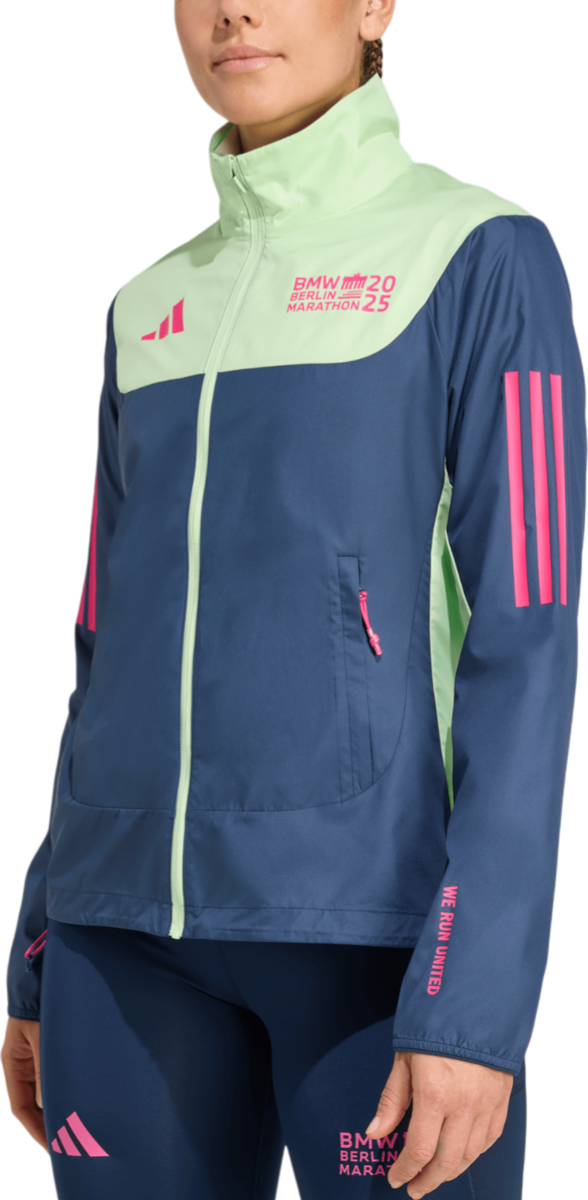 Jakna adidas Originals BMW Berlin Marathon 2025 Legends Jacket Modra | ka8538