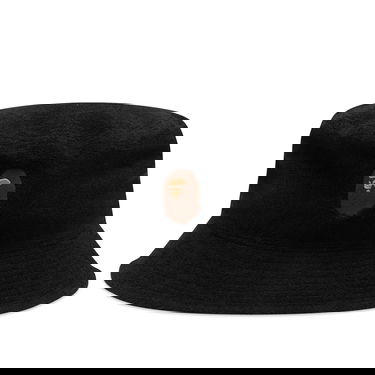 Klobuk BAPE A Bathing Ape Ape Head Pile Bucket Hat Črna | 001HTK301007M-BLK, 0