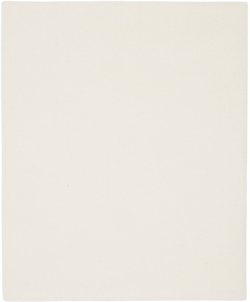 Šala Maison Margiela Merino Wool Neck Warmer Bela | S51TE0103 M13057, 1