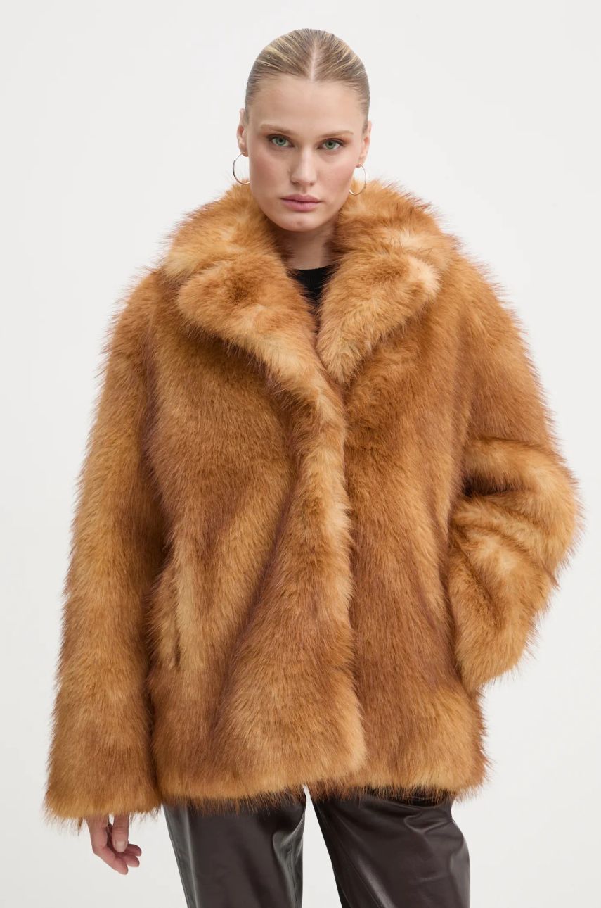 Plašči STAND STUDIO Stand Studio Janice Faux Fur Jacket Rjava | 61239.9156, 0